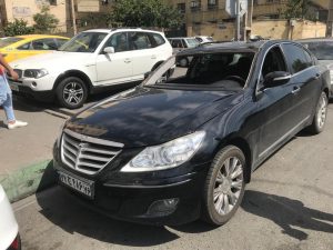 شیشه جلو جنسیس سدان