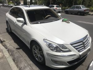 شیشه جلو جنسیس سدان اصلی